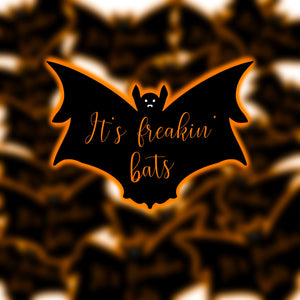It's Freakin' Bats Vine Jokes Sticker