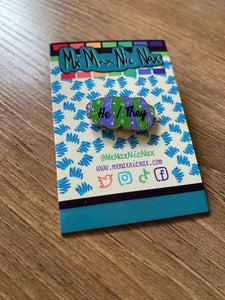 He/They - Pronoun Pins